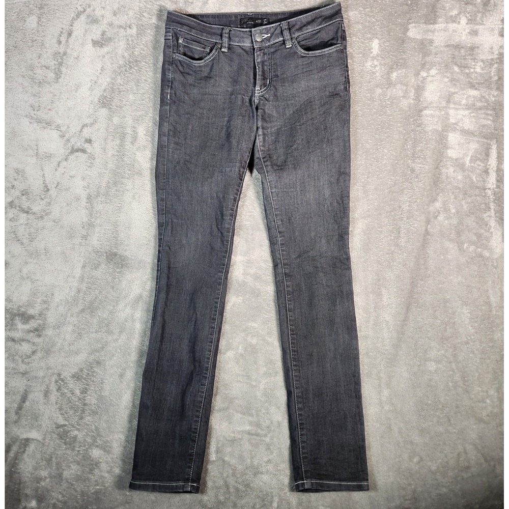 Prana Jeans Womens Size 4/27 30X32 Black Kara Slim Stretch Skinny Slim W4KARA115